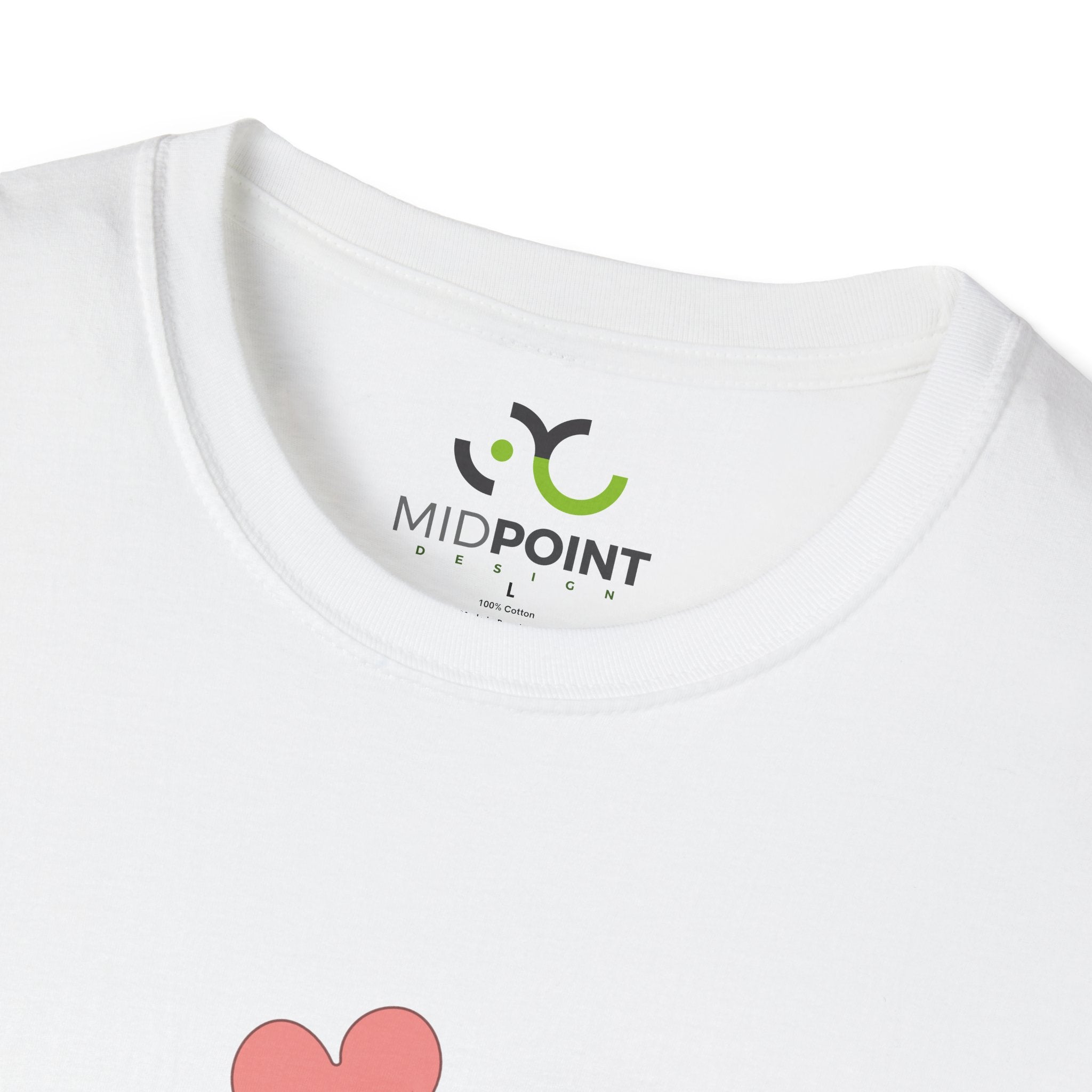 Kissing Birds Unisex T-Shirt, Romantic Gift, Couple's Apparel Love Shirt