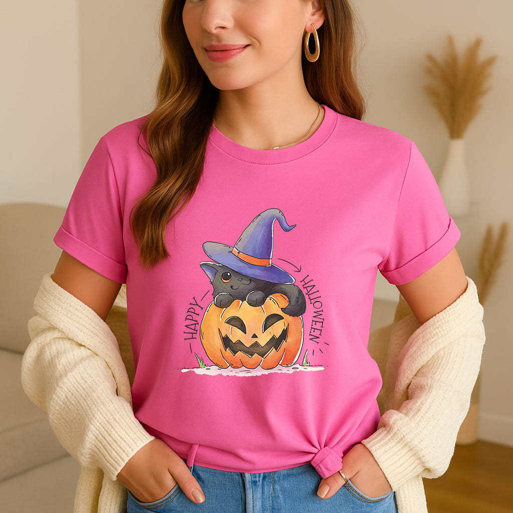 Halloween T-Shirt: Scary Halloween Shirt Gift Idea, Funny Halloween Tee for Adults, Men and Women Who Love Halloween Style