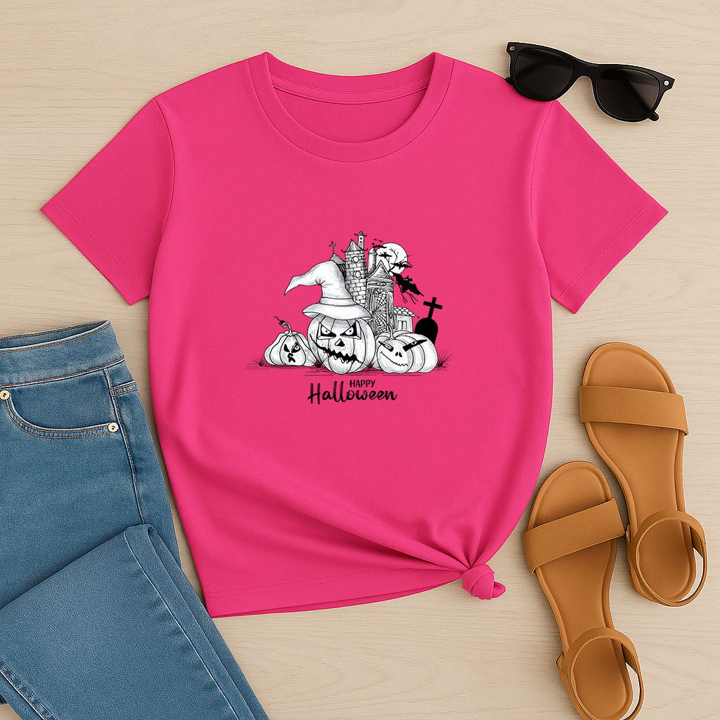 Halloween T-Shirt: Funny Halloween Shirt Gift, Scary Halloween Tee for Men and Women Who Love Halloween Fashion