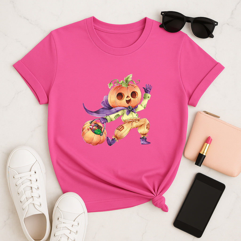 Halloween T-Shirt | Custom Holiday Tee | Spooky Gift Shirt | October Party TShirt | Trick Or Treat Tee For Halloween Season