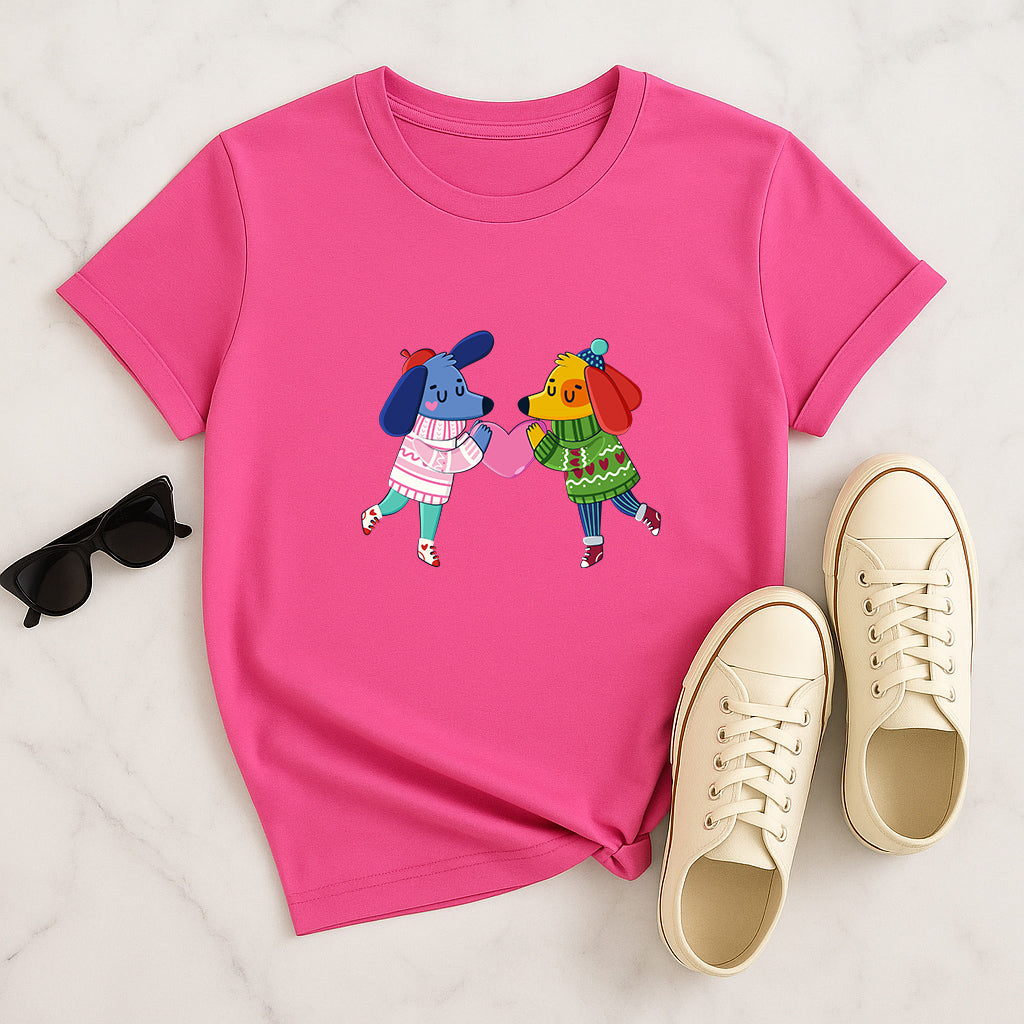 Valentine's Day Shirt | Love Inspired Tee Shirt for Couples | Cute Romantic Gift | Valentine Date Outfit and Casual Wear