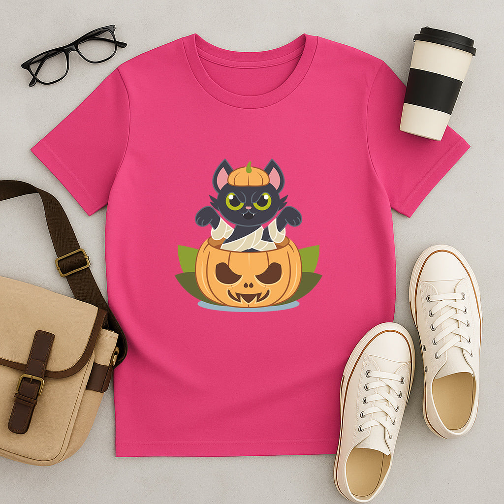 Halloween T-Shirt | Custom Holiday Shirt | Fun Spooky Season TShirt | October Gift Tee For Parties And Trick Or Treat