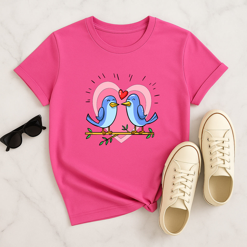 Valentine's Day Shirt | Romantic Love Theme Tee Shirt for Couples | Gift | Valentine Outfit for Date Night and Events