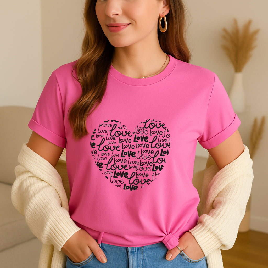 Valentine's Day Shirt | Love T-Shirt | Valentine Gift | Couples Wear | Date Night Shirt | Romantic Outfit