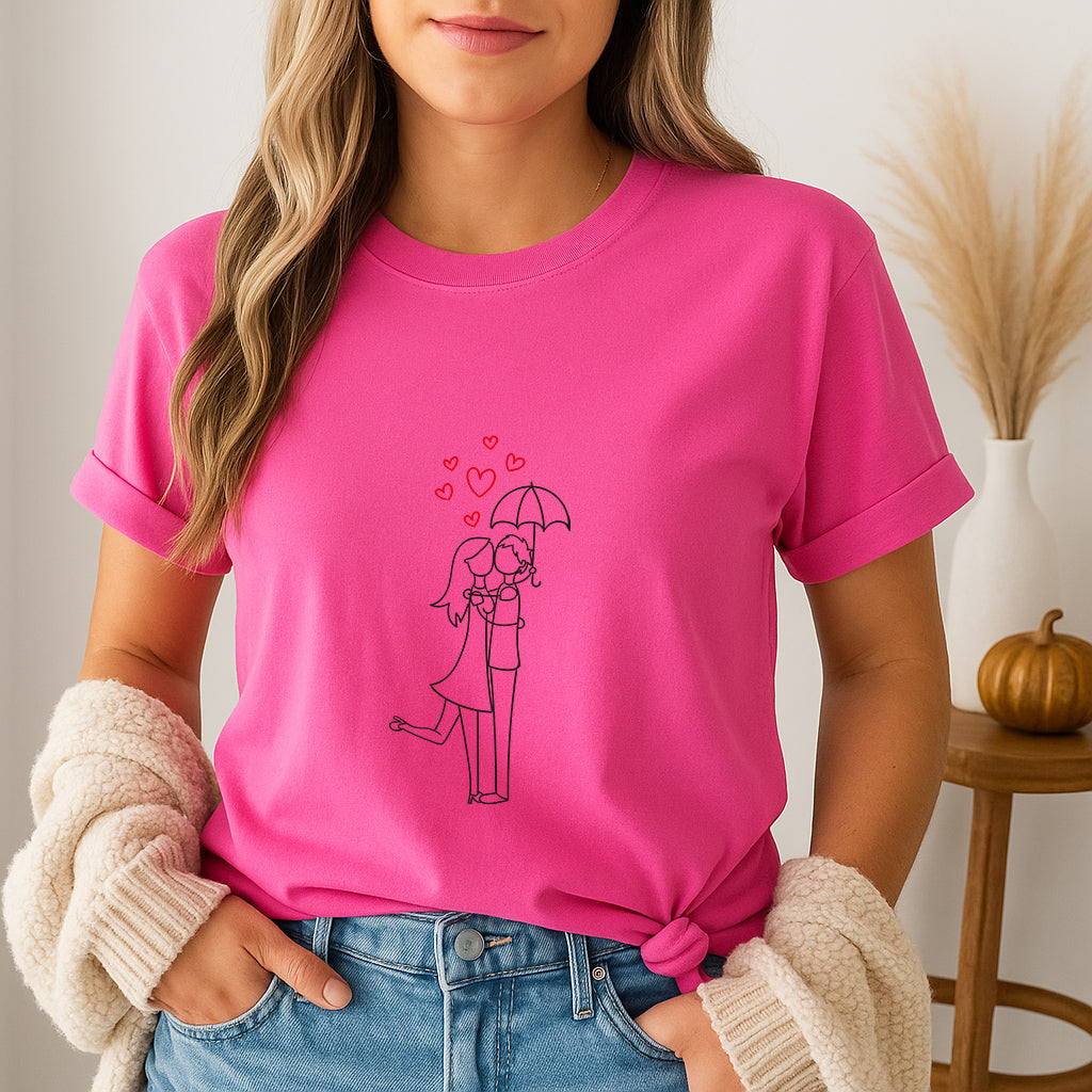 Couples Shirt | Valentine Gift | Valentine's Day Tee Shirt | Love T-Shirt | Date Night Wear | February 14 Outfit