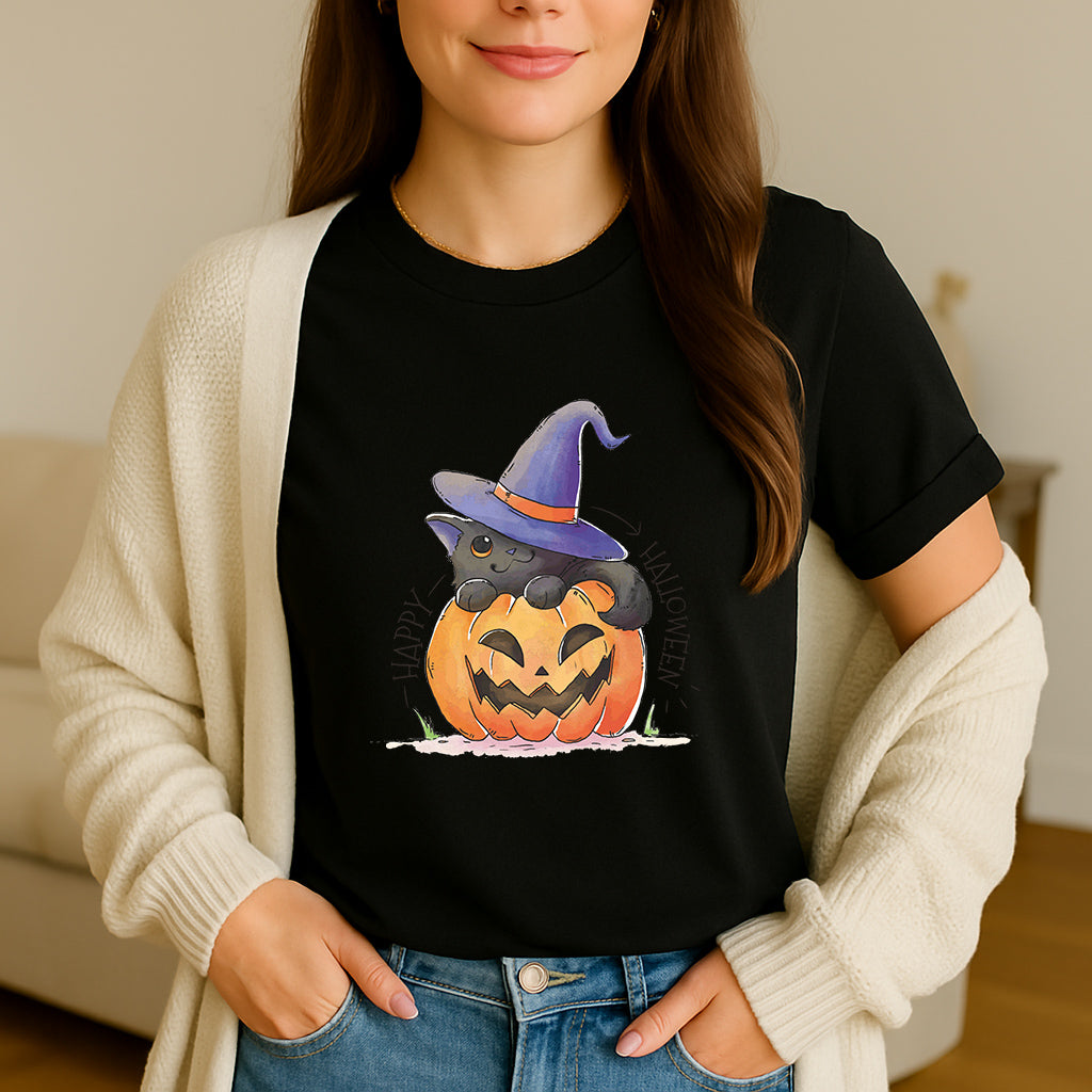 Halloween T-Shirt: Scary Halloween Shirt Gift Idea, Funny Halloween Tee for Adults, Men and Women Who Love Halloween Style