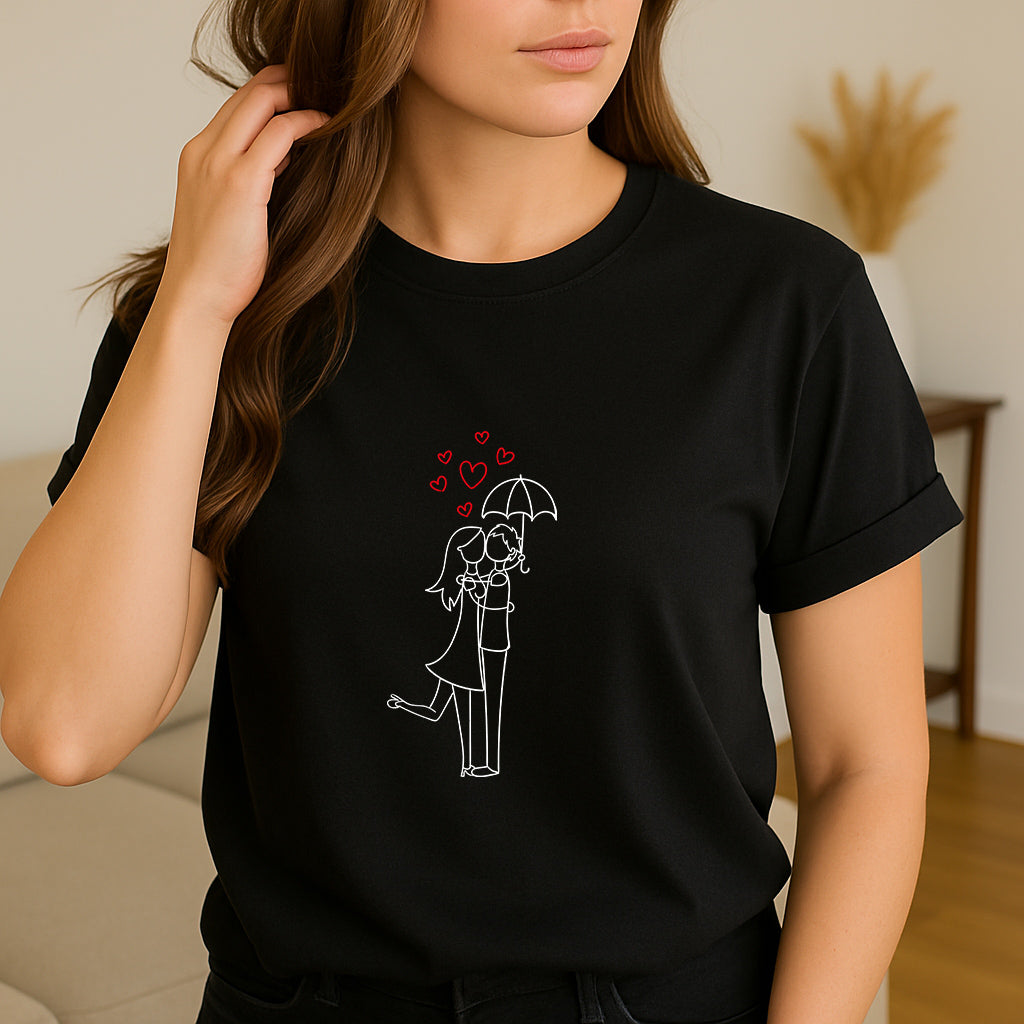 Couples Shirt | Valentine Gift | Valentine's Day Tee Shirt | Love T-Shirt | Date Night Wear | February 14 Outfit