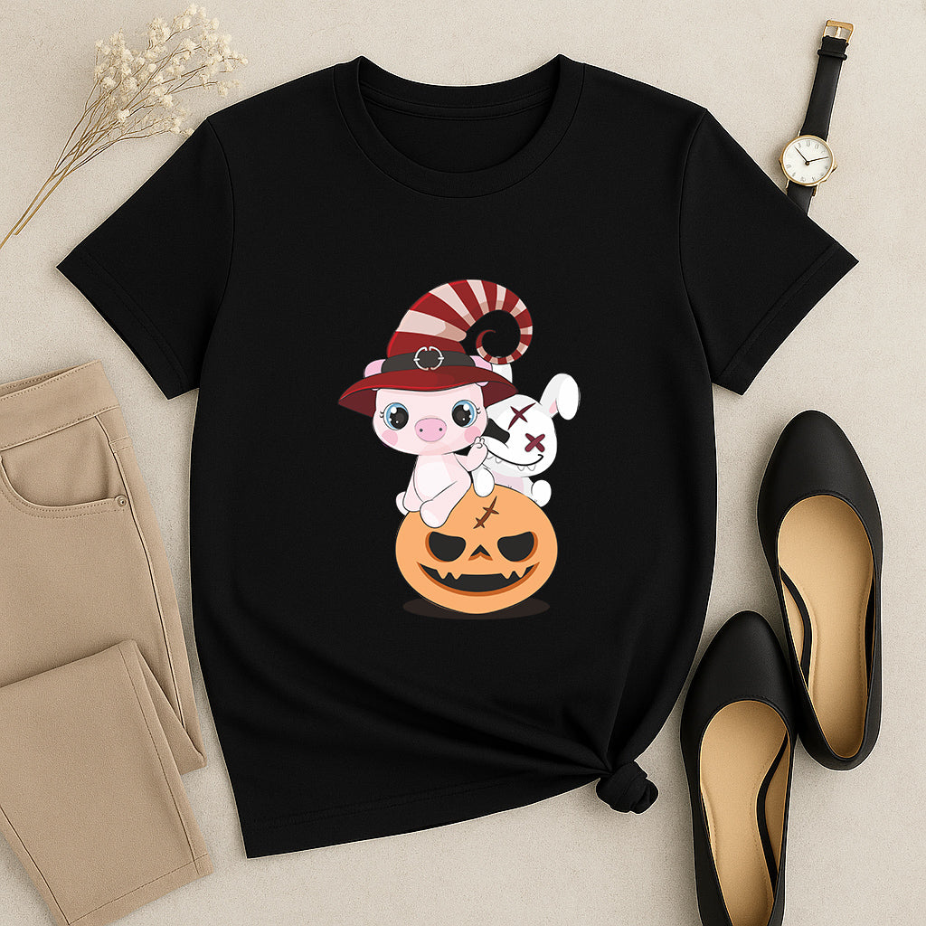 Halloween T-Shirt Gift: Funny and Cool Halloween Shirt, Comfortable Tee for Everyday Fall Style