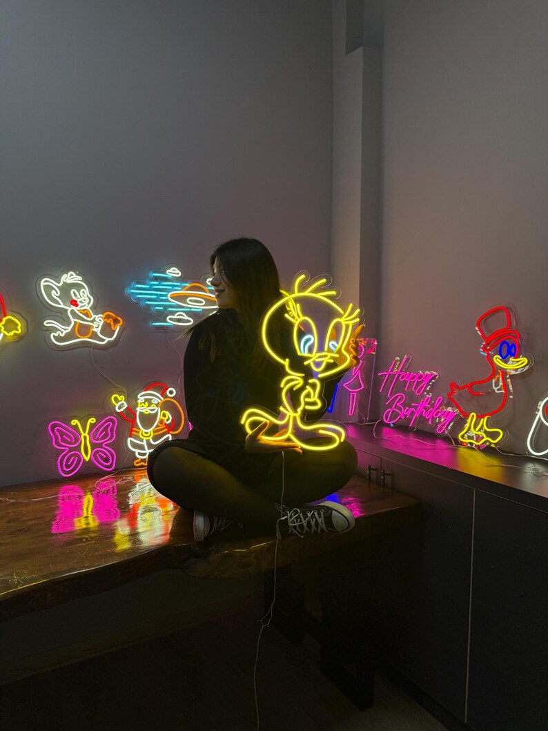 Chick Neon Sign 🐣 Light Up with Cuteness Overload!