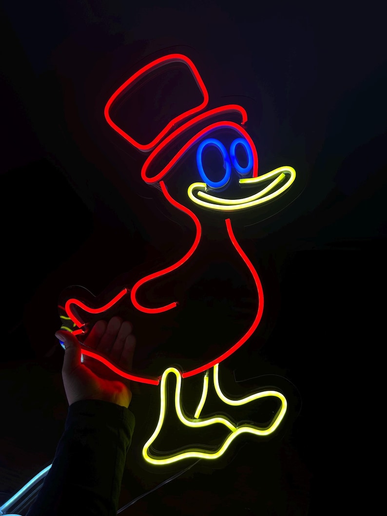Duck Neon Sign 🦆 Splash Some Fun into Your Space!