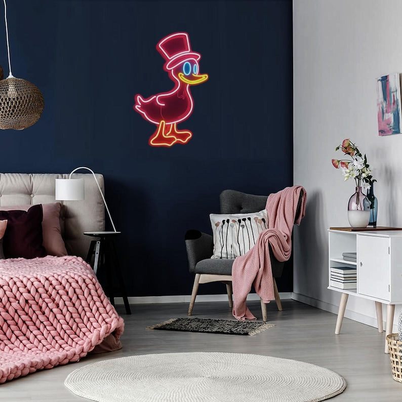 Duck Neon Sign 🦆 Splash Some Fun into Your Space!