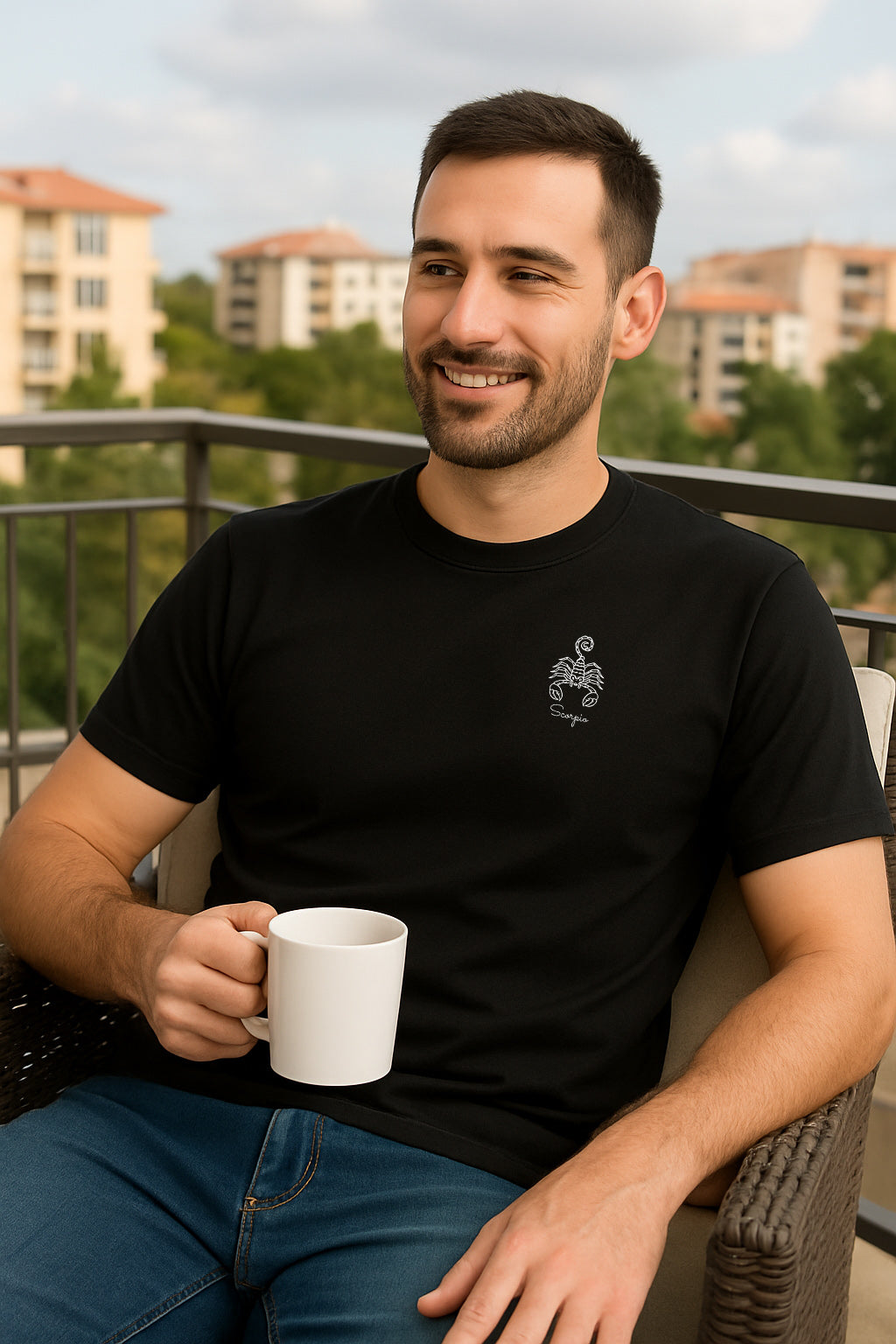 Scorpio Zodiac Sign T-Shirt: Astrology Constellation Tee