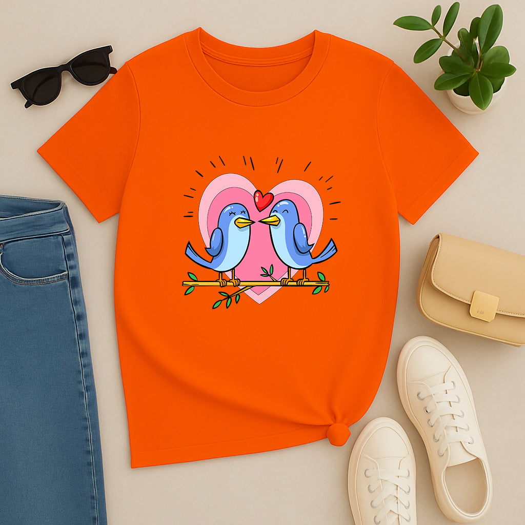 Valentine's Day Shirt | Romantic Love Theme Tee Shirt for Couples | Gift | Valentine Outfit for Date Night and Events
