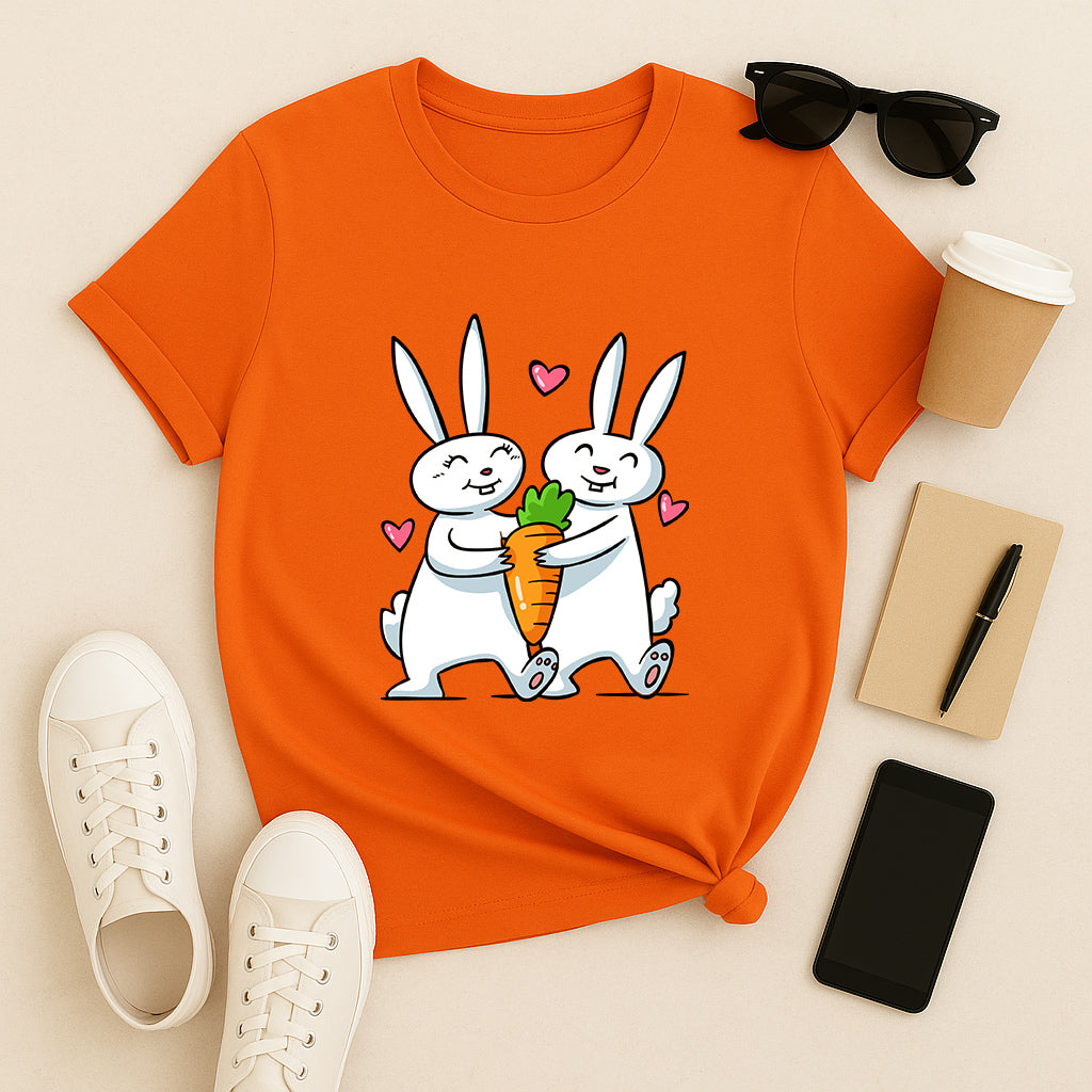 Valentine's Day Love Theme T-Shirt | Romantic Tee Shirt for Couples | Sweet Gift | Date Night Outfit and Valentine Wear