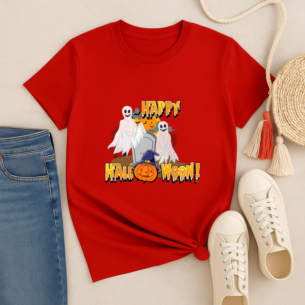 Halloween T-Shirt | Funny Halloween Tee | October Party Outfit | Costume Gift TShirt | Fall Holiday Festival Top