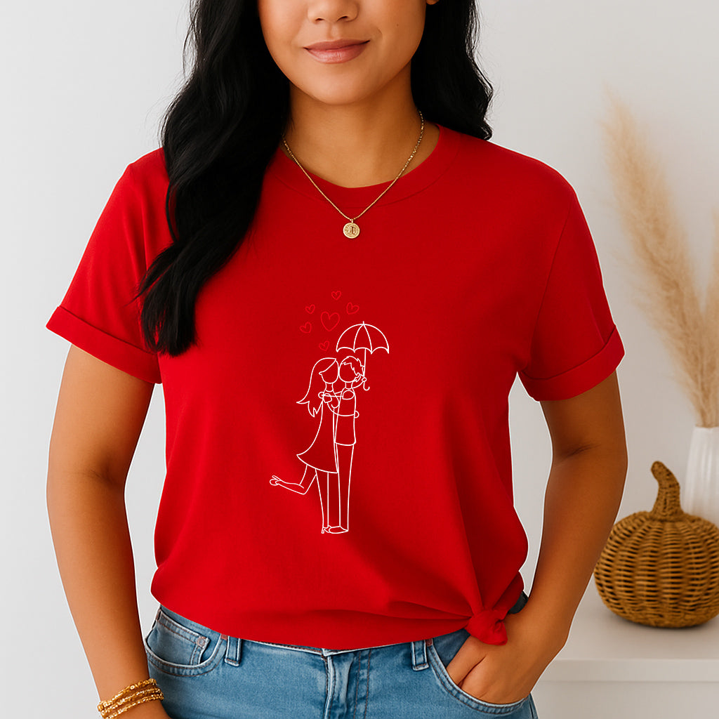 Couples Shirt | Valentine Gift | Valentine's Day Tee Shirt | Love T-Shirt | Date Night Wear | February 14 Outfit