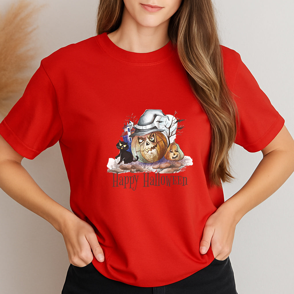 Halloween Gift T-Shirt: Spooky Graphic Tee for Adults, Scary and Funny Halloween Shirt for Men and Women