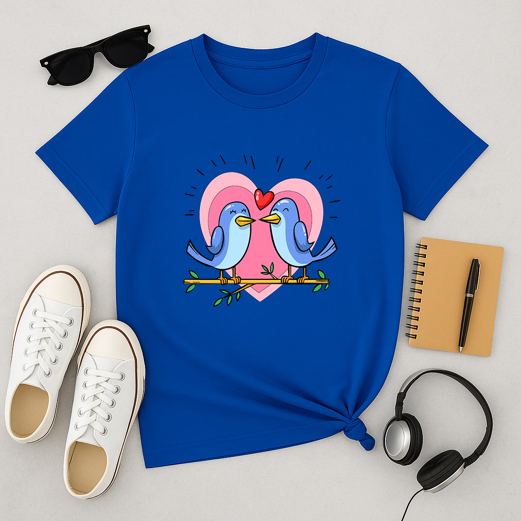 Valentine's Day Shirt | Romantic Love Theme Tee Shirt for Couples | Gift | Valentine Outfit for Date Night and Events
