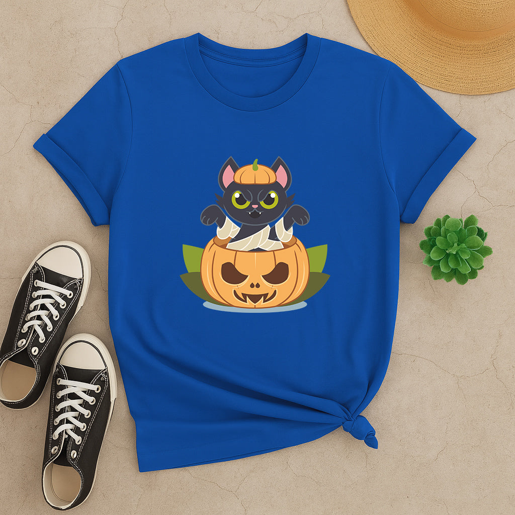Halloween T-Shirt | Custom Holiday Shirt | Fun Spooky Season TShirt | October Gift Tee For Parties And Trick Or Treat