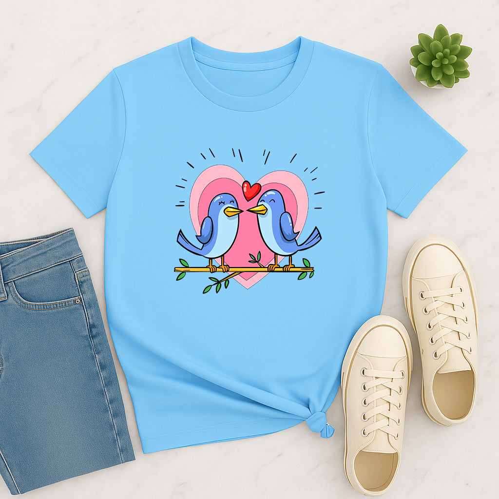 Valentine's Day Shirt | Romantic Love Theme Tee Shirt for Couples | Gift | Valentine Outfit for Date Night and Events