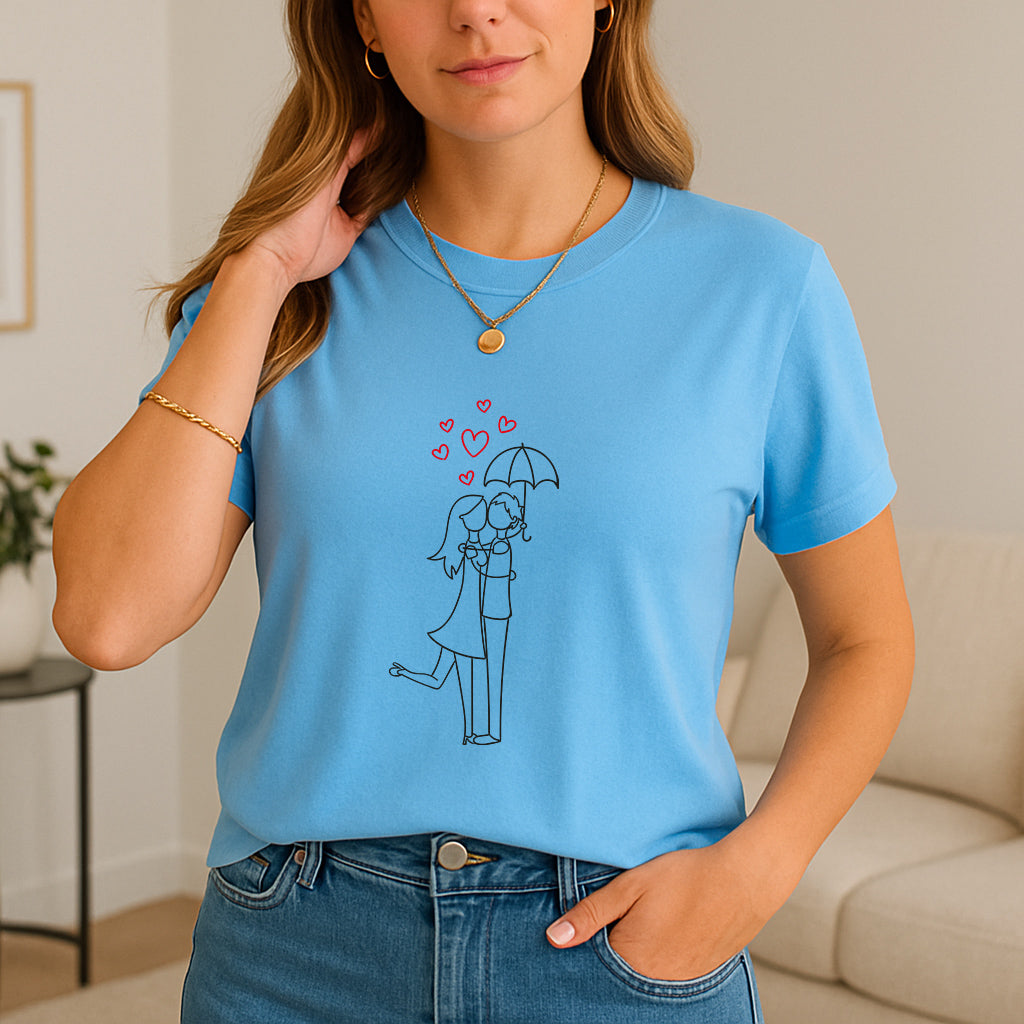 Couples Shirt | Valentine Gift | Valentine's Day Tee Shirt | Love T-Shirt | Date Night Wear | February 14 Outfit