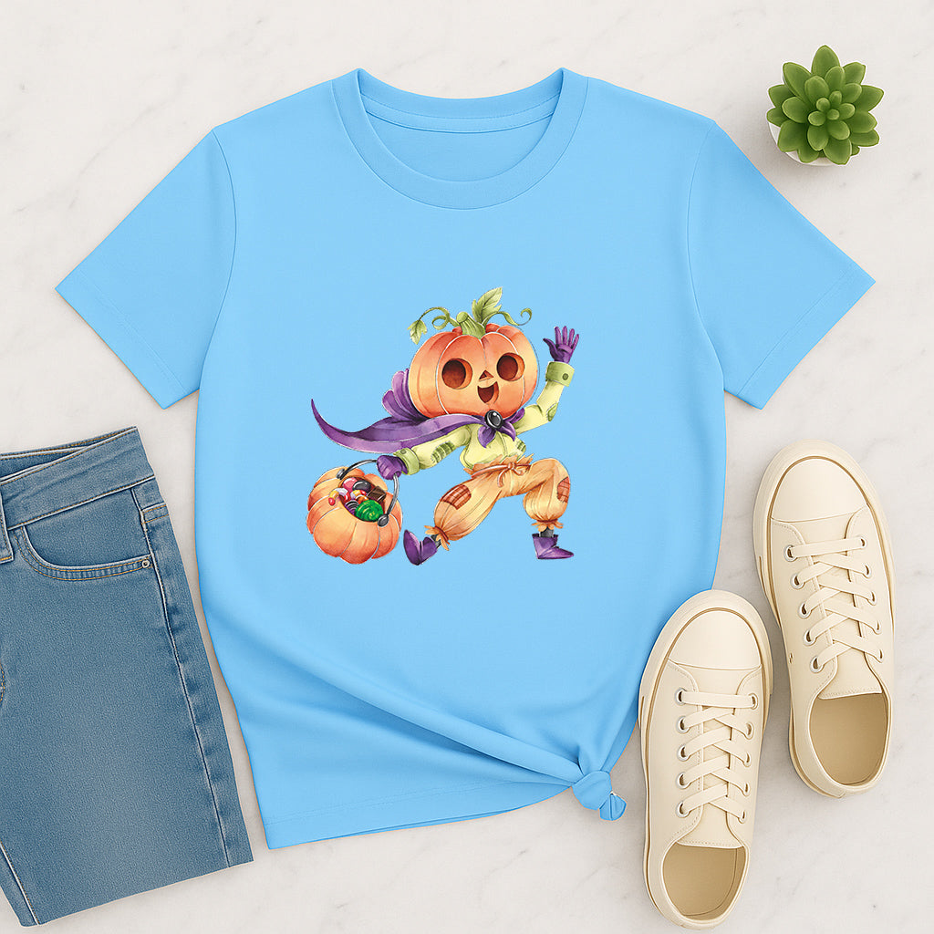 Halloween T-Shirt | Custom Holiday Tee | Spooky Gift Shirt | October Party TShirt | Trick Or Treat Tee For Halloween Season