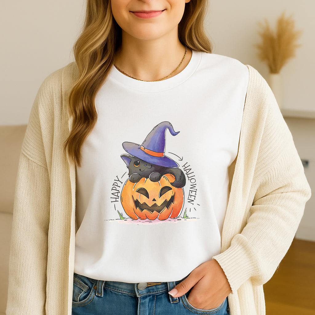 Halloween T-Shirt: Scary Halloween Shirt Gift Idea, Funny Halloween Tee for Adults, Men and Women Who Love Halloween Style