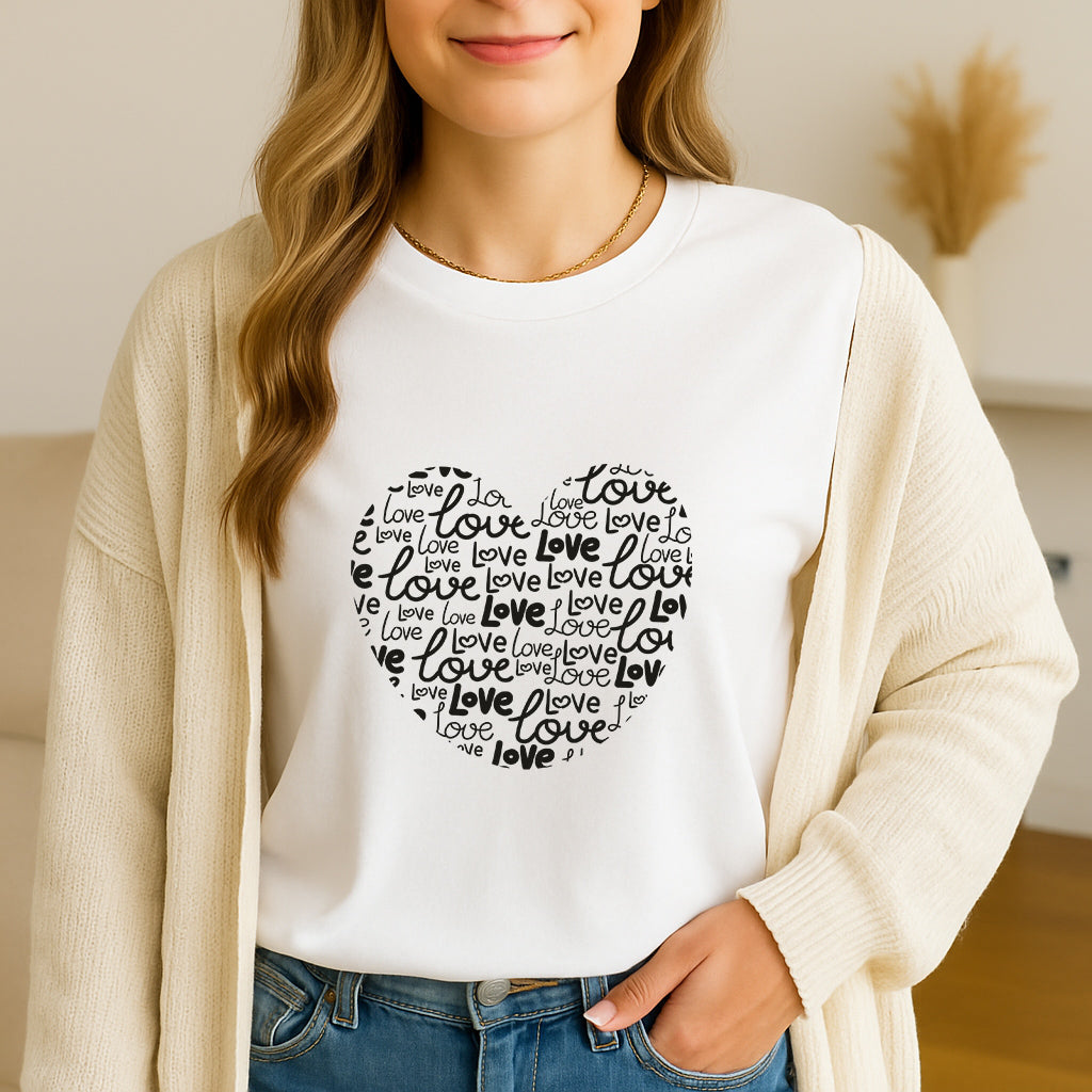 Valentine's Day Shirt | Love T-Shirt | Valentine Gift | Couples Wear | Date Night Shirt | Romantic Outfit