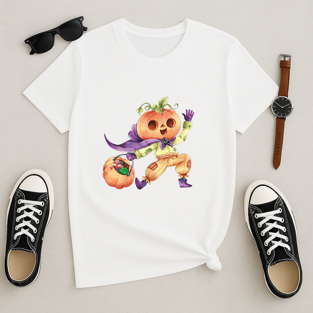 Halloween T-Shirt | Custom Holiday Tee | Spooky Gift Shirt | October Party TShirt | Trick Or Treat Tee For Halloween Season