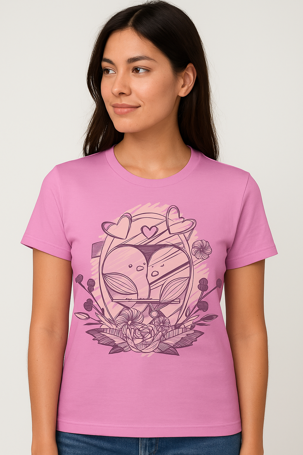 Tweeting Hearts T-Shirt
