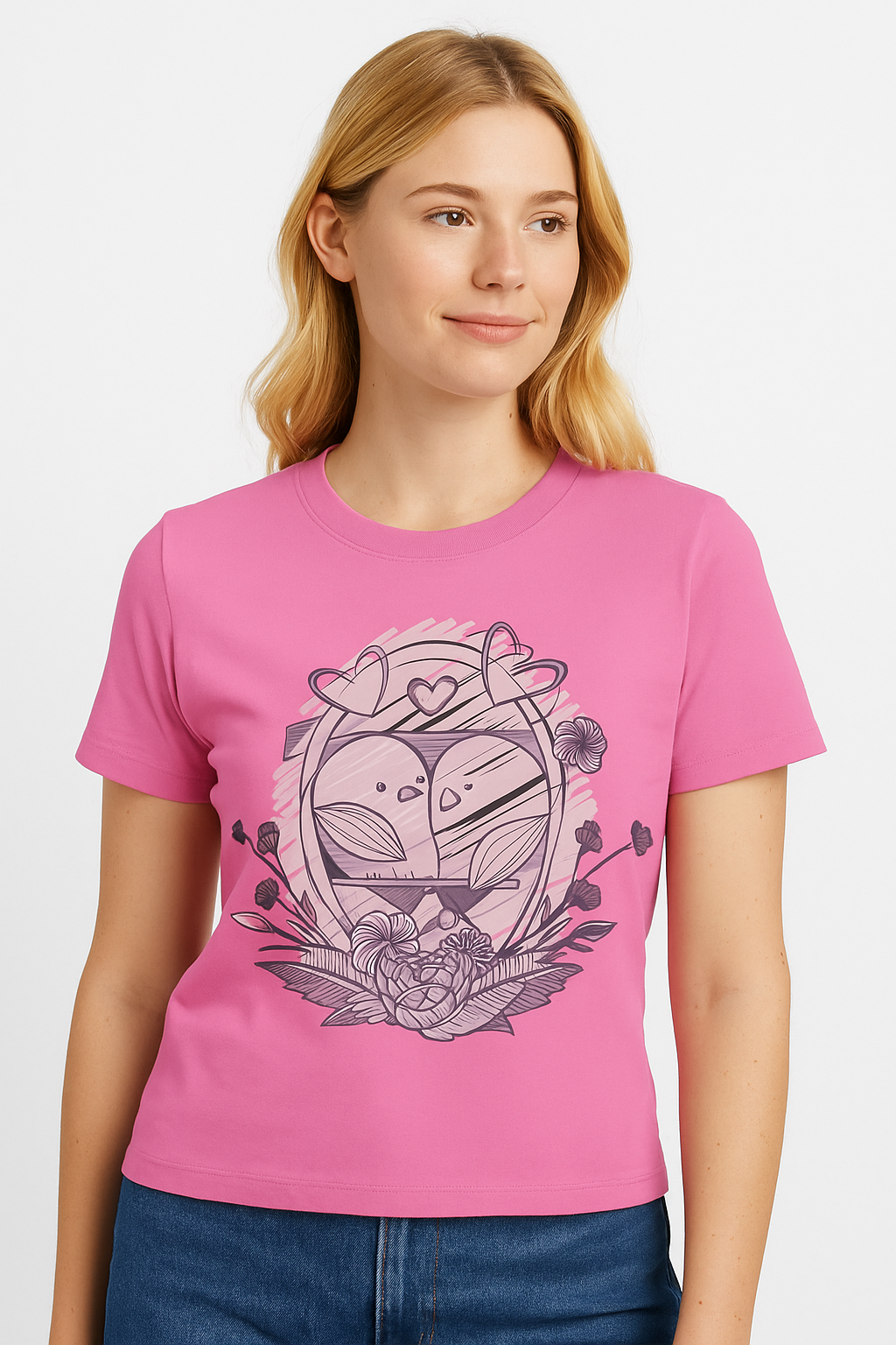 Tweeting Hearts T-Shirt