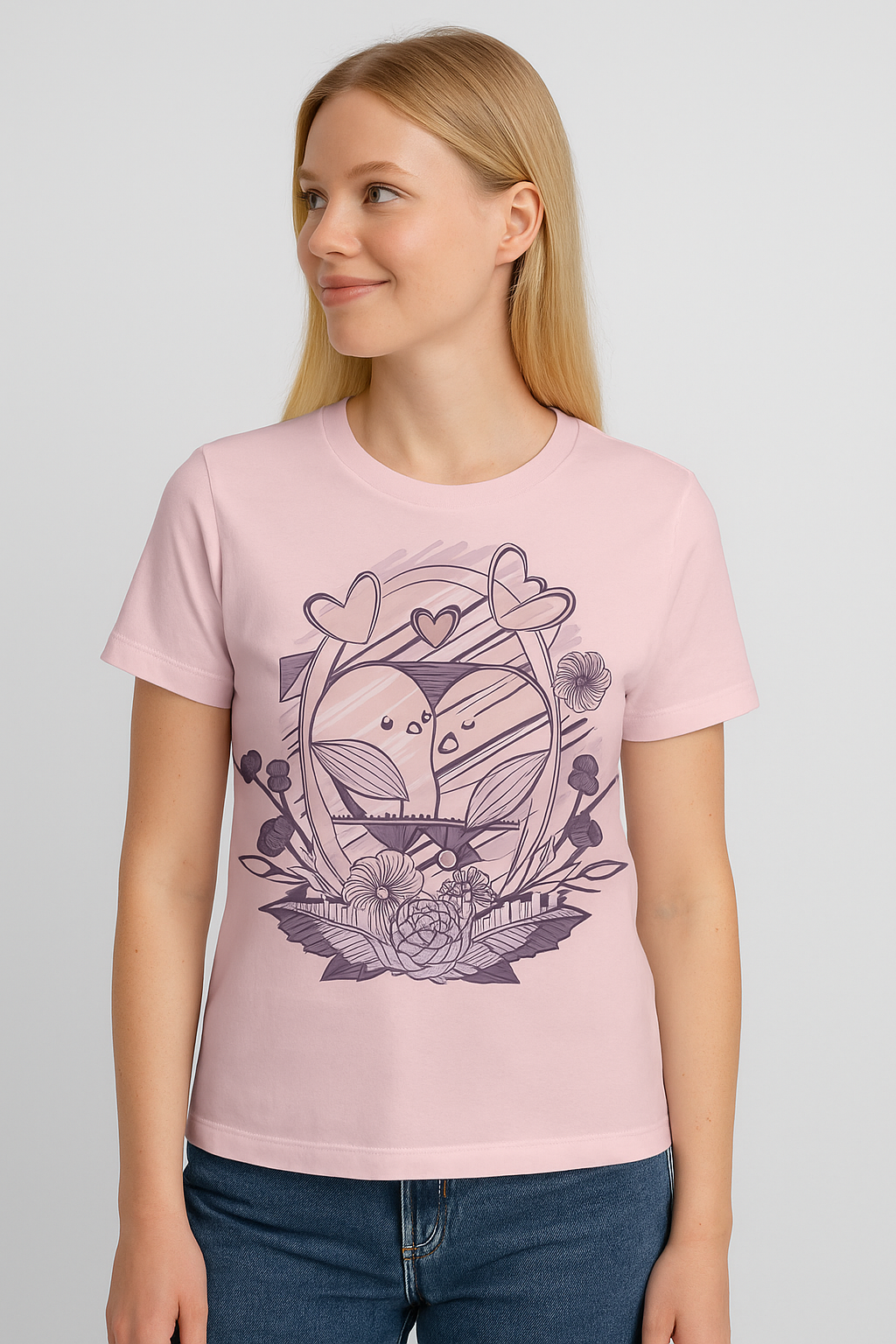 Tweeting Hearts T-Shirt